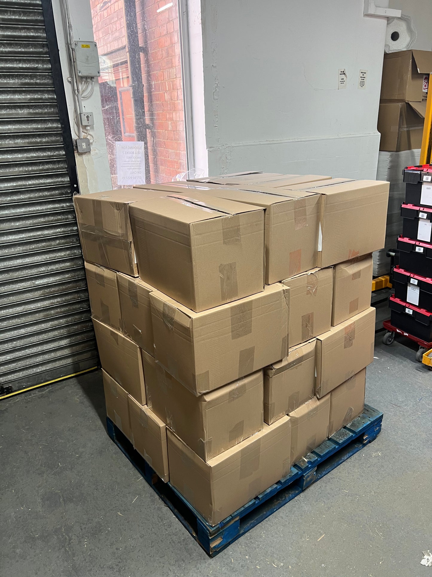 Mixed Pallet - 32 boxes of used books - 900 to 1500 books, all categories - varied conditions - super cheap price