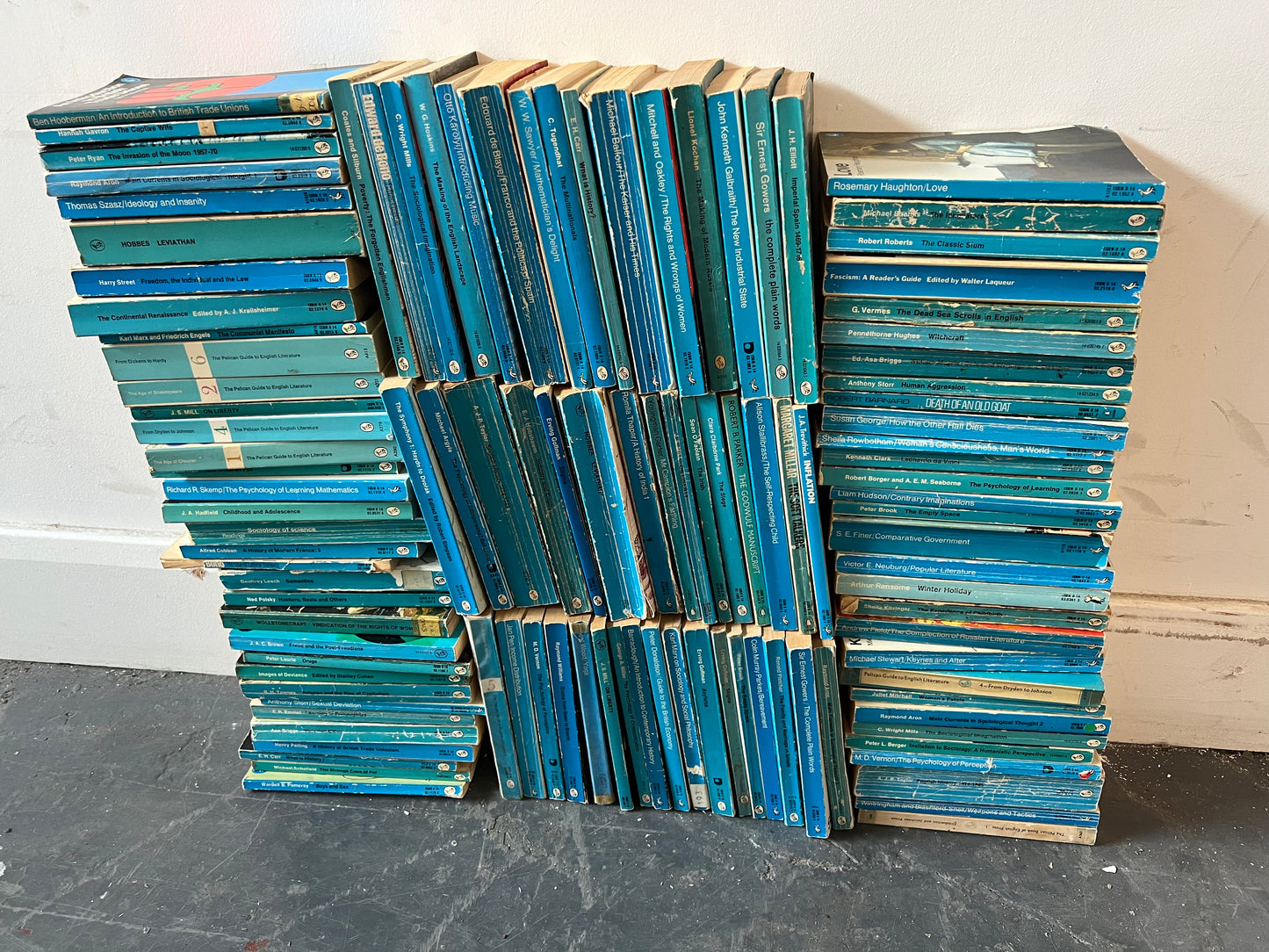 50 Blue Penguin Vintage Books