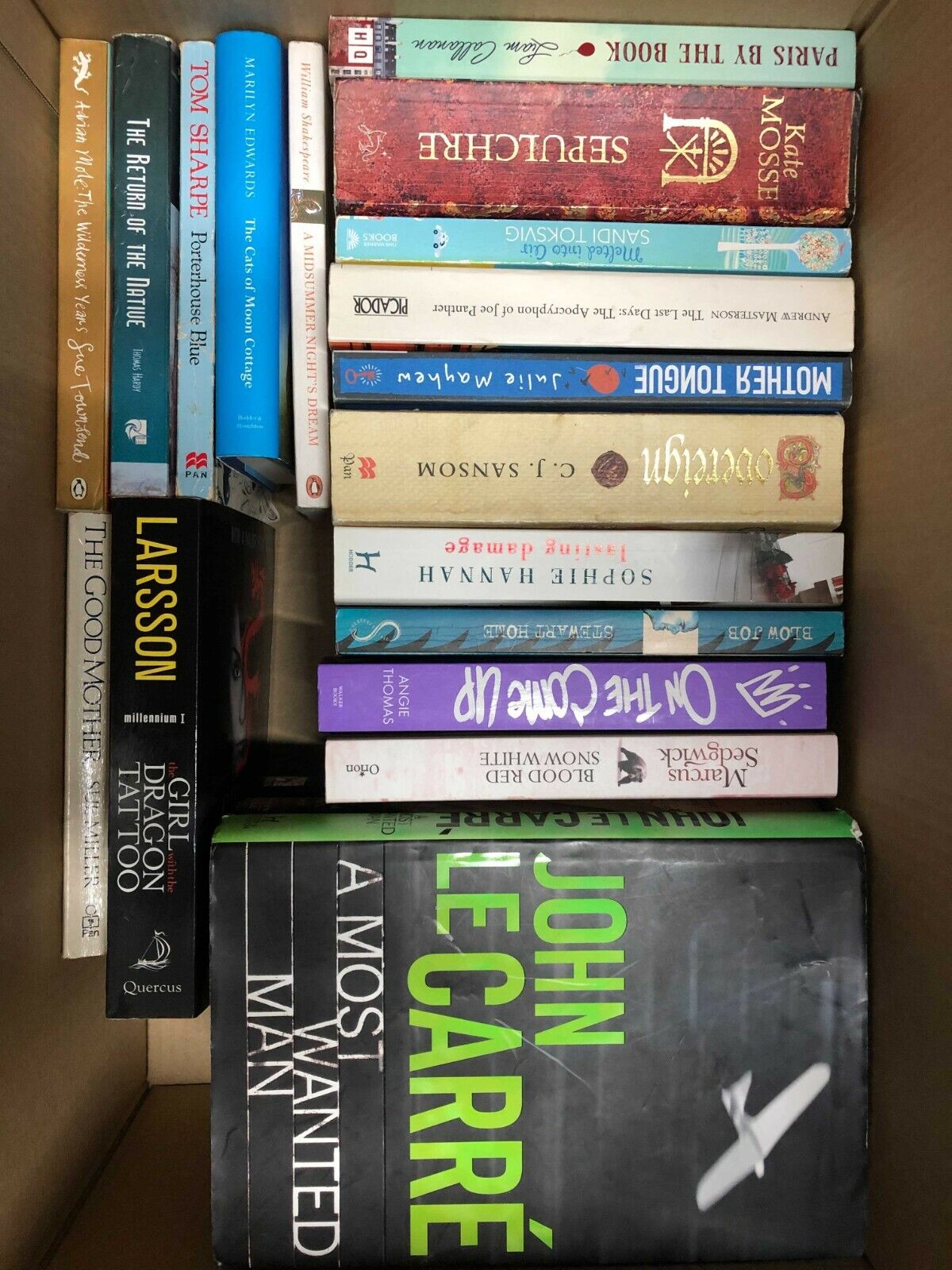 Fiction / Novels Boxes - Secondhand/Used