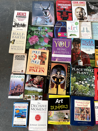 Non-Fiction Boxes - Secondhand/Used