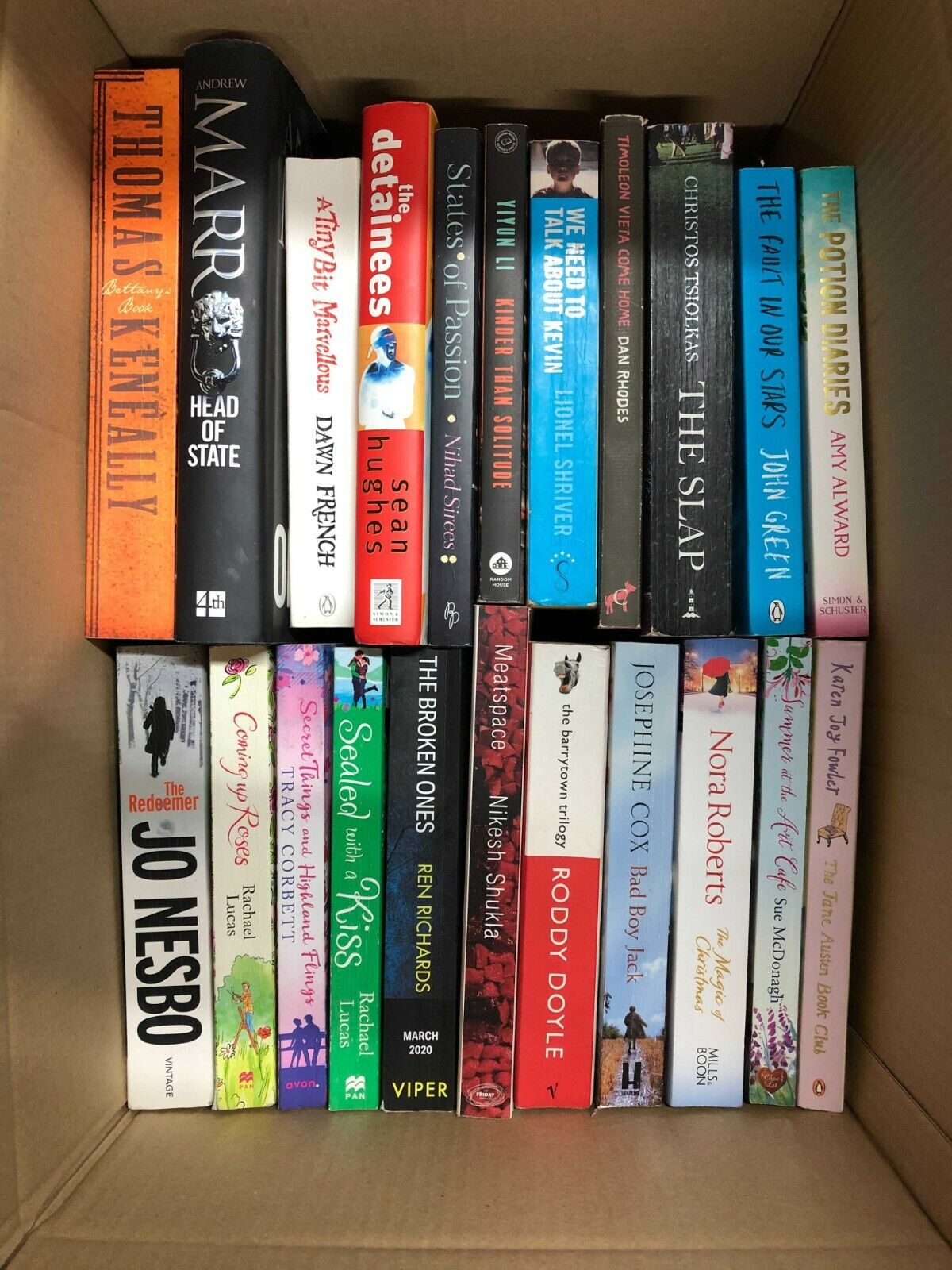 Fiction / Novels Boxes - Secondhand/Used