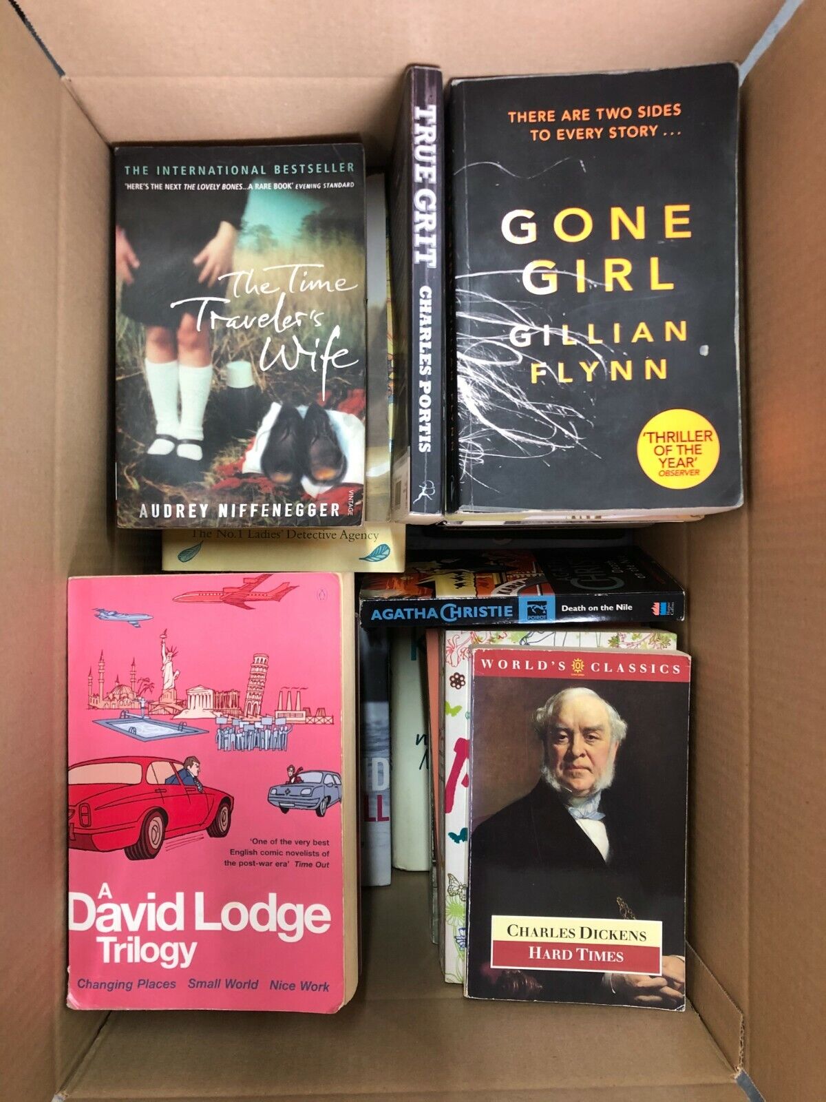 Fiction / Novels Boxes - Secondhand/Used